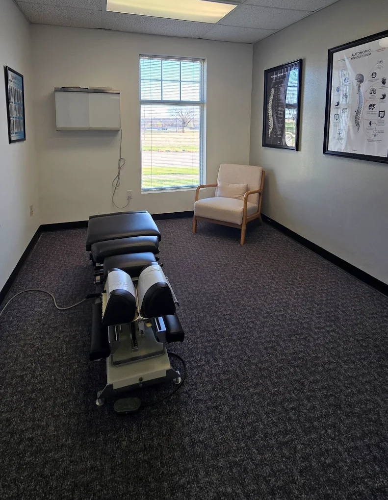 Adjustment room at Anderson Family Chiropractic