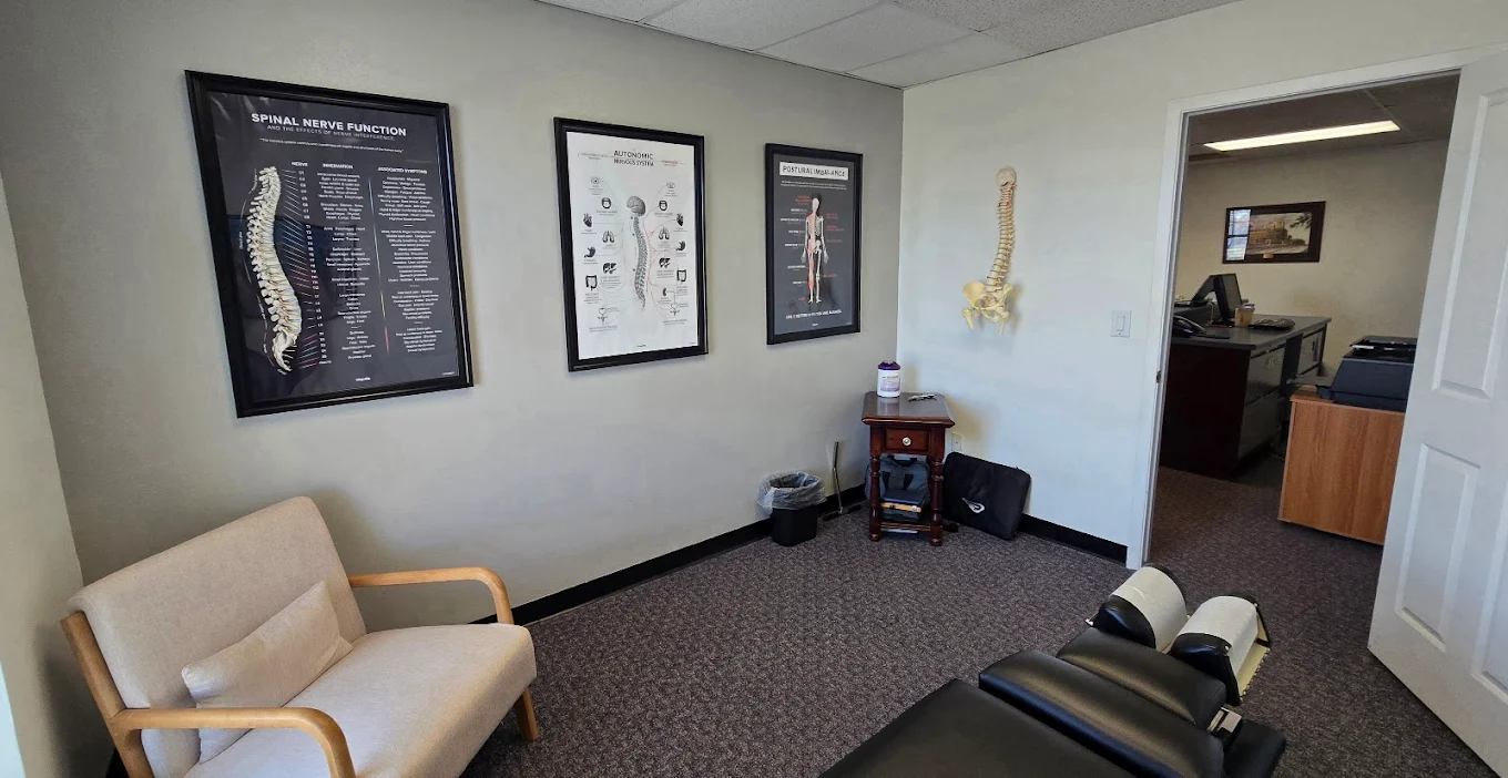 Consultation room at Anderson Family Chiropractic