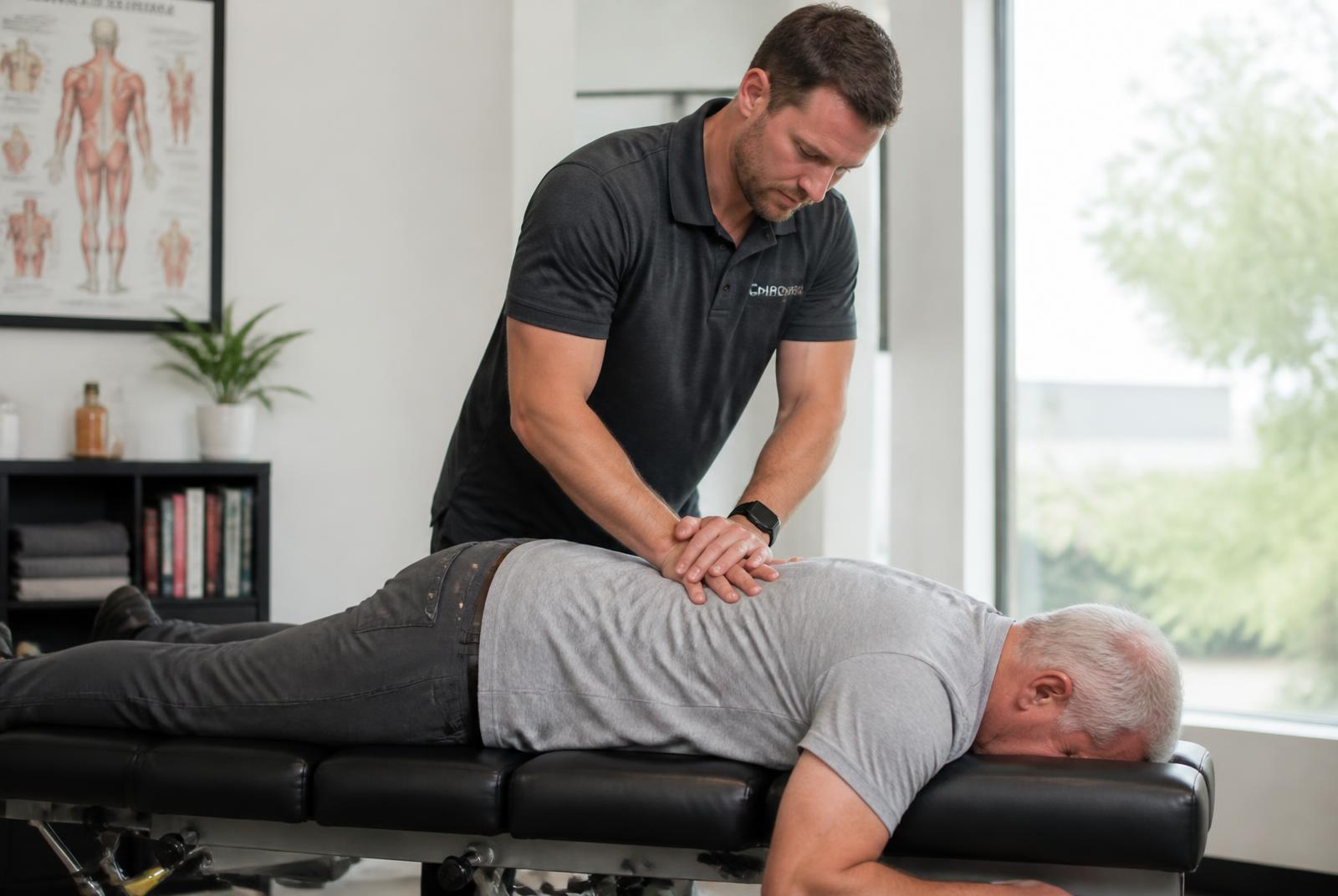 Gentle chiropractic care for an older adult patient