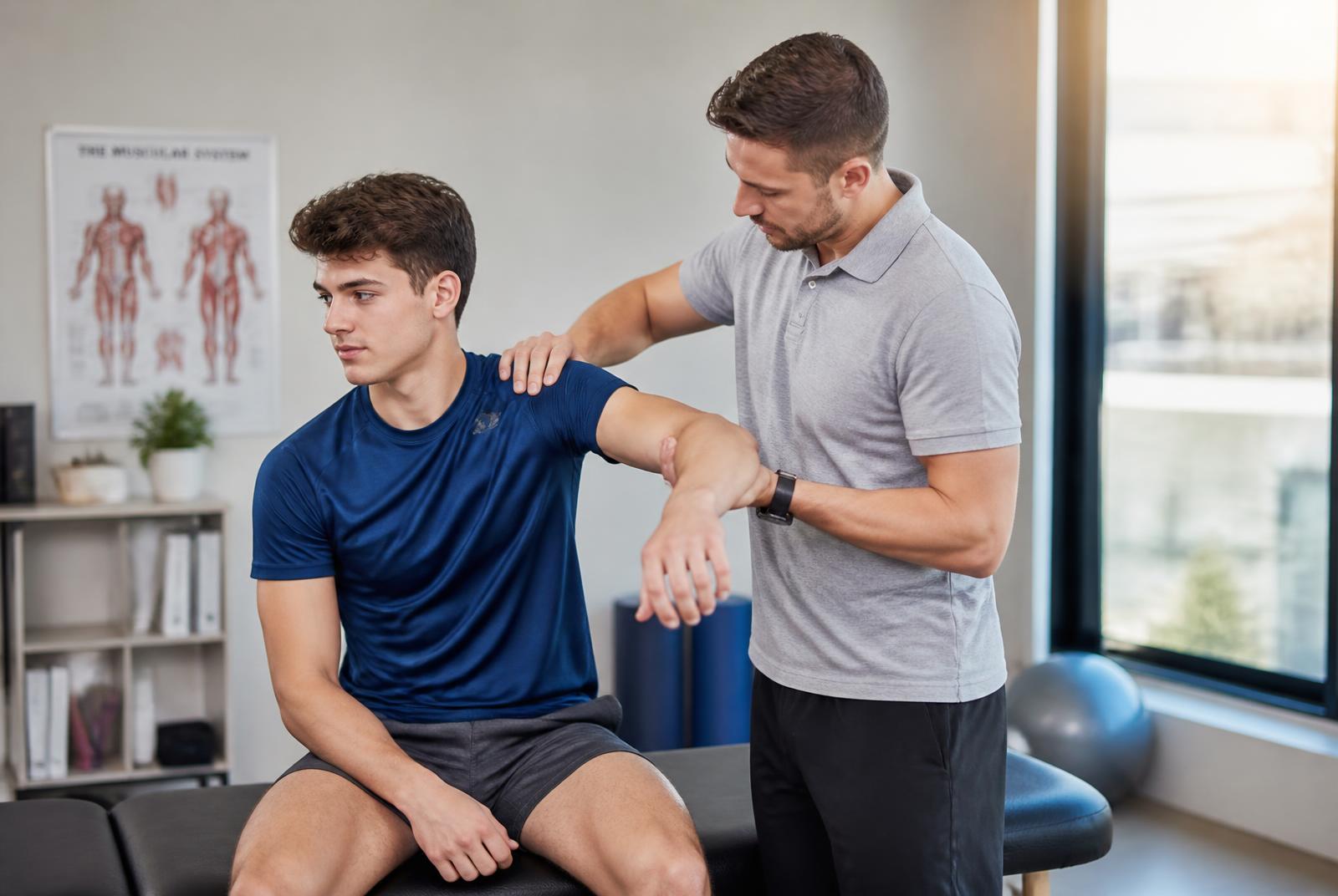 Chiropractic care for a sports injury